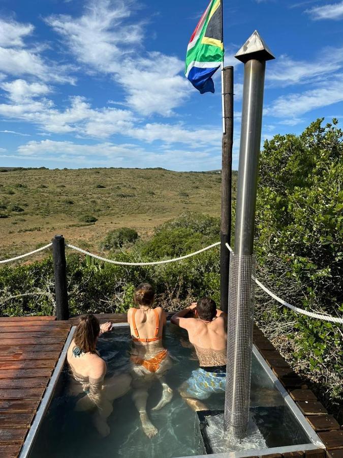 Ostrich Cottage At Les Wings Private Game Farm Groot-Jongensfontein Exteriör bild